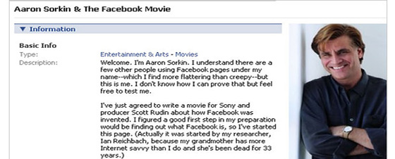 La película de Facebook calienta motores