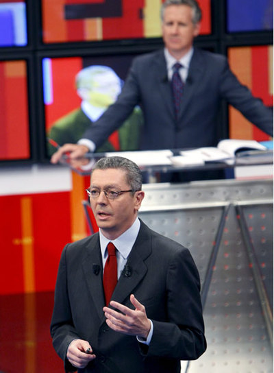 Alberto Ruiz Gallardón, en  Tengo una pregunta para usted .