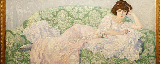  La gata rosa  (1908) de Hermenegildo Anglada Camarasa.