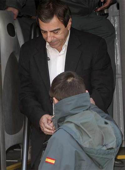 El ex jefe de la Policía Local de Coslada ha declarado hoy ante el juez en los tribunales de Plaza de Castilla, en Madrid