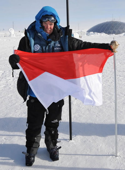 El Príncipe Alberto de Mónaco 'conquista' el Polo Sur