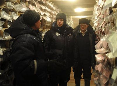 El príncipe Alberto, de lujo y expedición en el Polo Sur