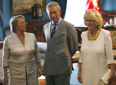 Carlos y Camilla, de gira ecológica por Suramérica