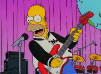 Homer Simpson quiere ser como Susan Boyle
