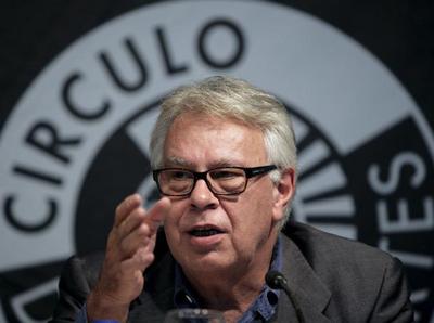 Felipe González, durante la presentación del informe sobre la democracia en España2009.