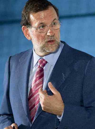 Rajoy, durante su intervención en el foro que el diario 