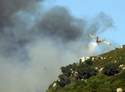 Estabilizado el fuego de Tarifa