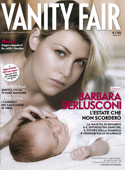 La portada de  Vanity Fair Italia  que recoge las declaraciones de la hija del primer ministro.