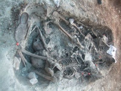 FOTOGALERIA: Restos de los cinco cuerpos encontrados en Rabanera del Pinar