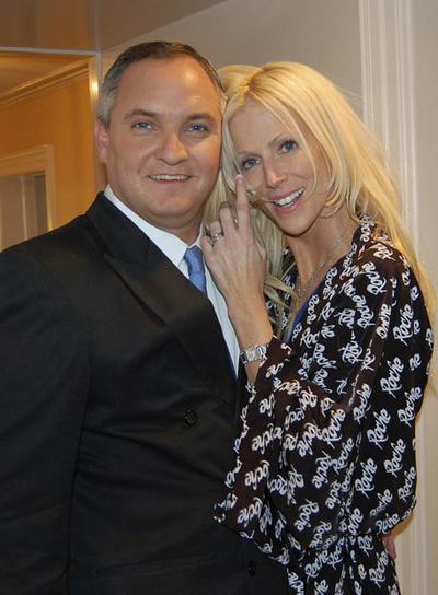 La pareja en la localidad de Georgetown