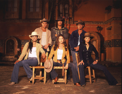 El reparto original de  Pasión de Gavilanes .