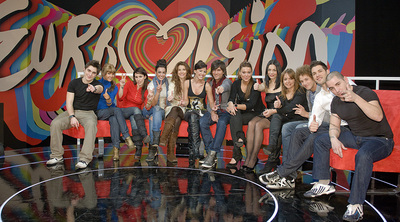 Los diez candidatos que participarán en la gala de  Eurovisión 2010: Destino Oslo , en la que se elegirá al representante de este año.