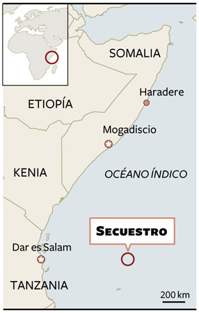 "La liberación del buque no compete al Gobierno español"