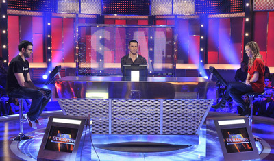 Imagen del programa  La Guillotina , de Telecinco, presentado por Jesús Vázquez.