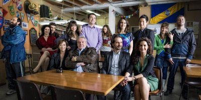 El reparto de la segunda temporada de la serie  Pelotas .