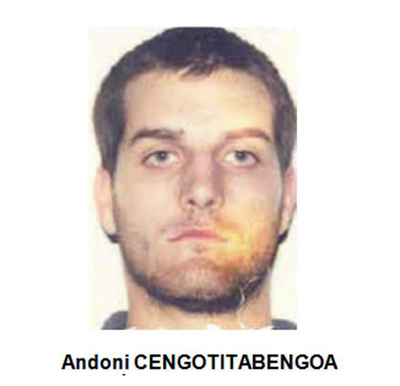 Detenido en el aeropuerto de Lisboa el etarra Andoni Zengotitabengoa