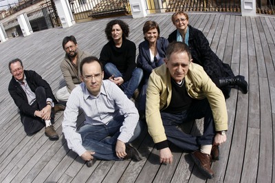 Representantes de grupos ecologistas que han creado una red por la nueva cultura del agua en el Júcar.