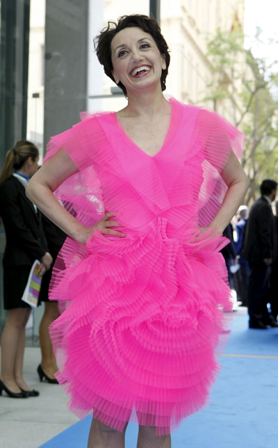 La cantante Luz Casal, el 15 de mayo de 2010