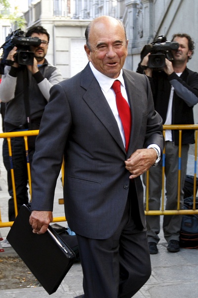 Botín, a su llegada al Tribunal Supremo.