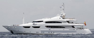 Imagen del  Clarena , yate propiedad del constructor Francisco Hernando en 2007.