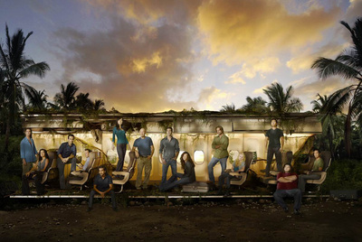 Imagen promocional de la final de  Perdidos .