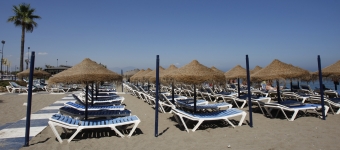 Playa de Torremolinos.