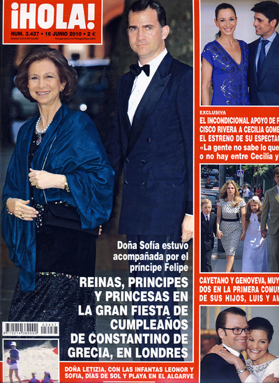 FOTOGALERIA: Reinas, príncipes y princesas en la gran fiesta de cumpleaños de Constantino de Grecia