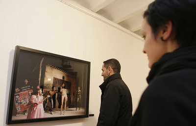 Una de las 14 fotografías que componen la muestra  Circus Christi .