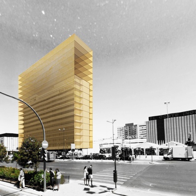 Propuesta para trasladar la edificabilidad concedida al promotor en el solar de Jesuitas al Expohotel, también propiedad del empresario.