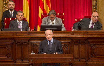 Acuerdo en el Parlamento catalán para defender el Estatuto sin recortes