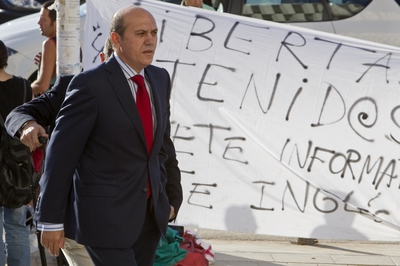 Del Nido se dirige a la ciudad de la justicia de Málaga.