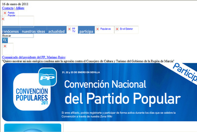 Internautas tumban la web del Senado, del PP y de la Embajada de EE UU en protesta por la 'ley Sinde'