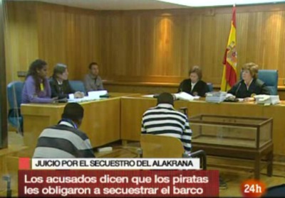 Abdu Willy, en la Audiencia Nacional.