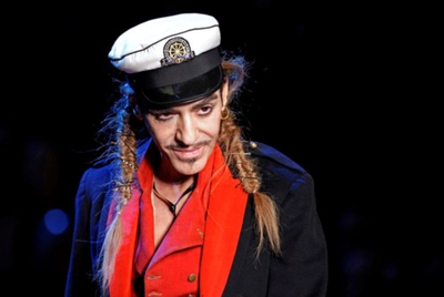 El diseñador británico John Galliano.