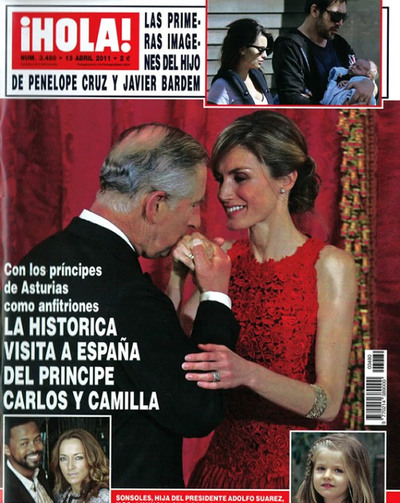 FOTOGALERIA: Portada de la revista 'Hola'