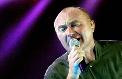 Phil Collins durante una actuación en Barcelona en una foto de archivo.