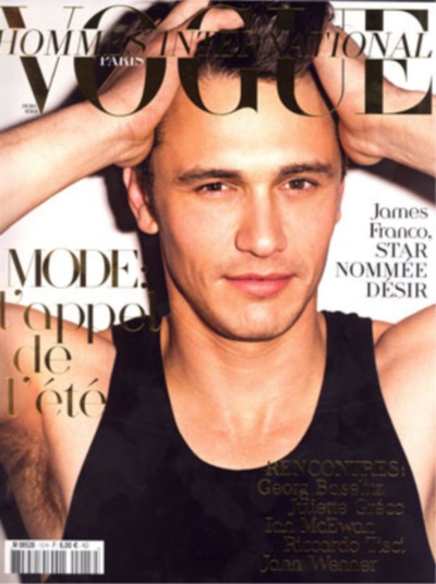 El actor estadounidense posa para la revista  Vogue Homme , fotografiado por Terry Richardson.