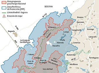 Polémica en la aprobación del parque de Guadarrama en la Asamblea