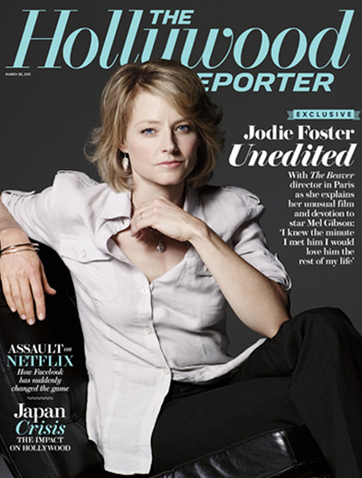 La actriz y directora estadounidense Jodie Foster ha hablado para la revista  Hollywood Reporter  sobre su gran amigo Mel Gibson: 