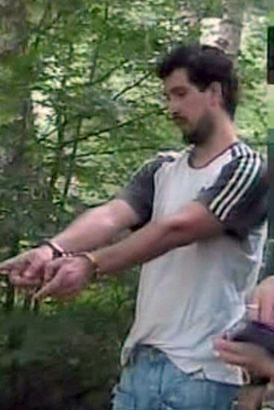 Fotograma de Arkaitz Goikoetxea en el monte de Pazuengos (La Rioja).