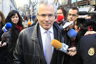 El juez Baltasar Garzón a su llegada al Supremo el pasado 7 de marzo.