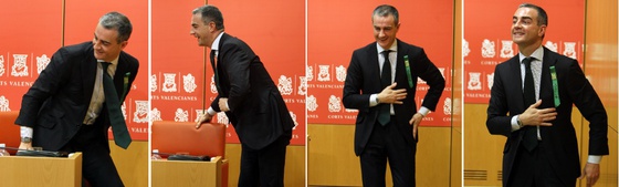  A LAS FIESTAS DE CASTELLÓN . El coordinador de Economía del grupo popular en las Cortes valencianas, Ricardo Costa, imputado en el  caso Gürtel , se ha marchado hoy en mitad de una rueda de prensa para acudir a las fiestas de la Magdalena de Castellón, según ha manifestado él mismo, justo después de haber sido preguntado por los supuestos trajes que la trama corrupta pagó a él y a Francisco Camps, presidente de la Generalitat. Costa se ha marchado sin responder.