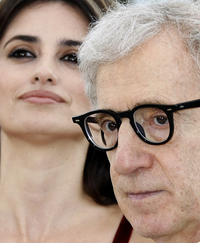 El director de cine Woody Allen y la española Penélope Cruz presentan 