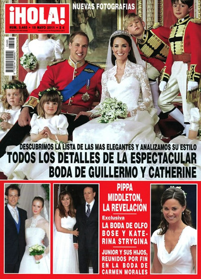 FOTOGALERIA: Portada de la revista 'Hola'