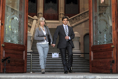 Juicio contra el yerno y jefe de seguirdad de los joyeros Tous, Lluís Corominas, acusado de matar a un presunto ladrón.