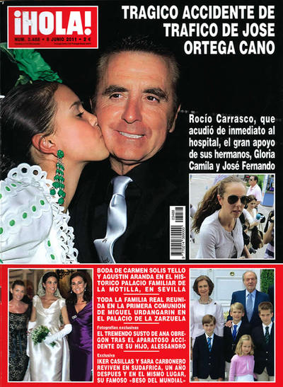 FOTOGALERIA: Portada de la revista '¡Hola!'