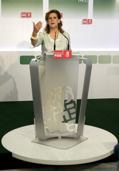 La presidenta del PSOE andaluz, Rosa Torres, analiza la situación del partido tras la crisis de Almería.