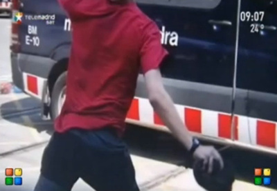 Una de las imágenes que supuestamente sí fueron tomadas en la protesta del 15-M ante el Parlamento de Cataluña.