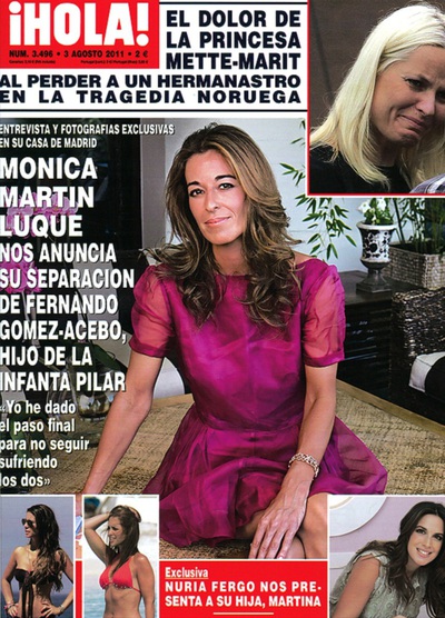 FOTOGALERIA: La portada de la revista 'Hola'
