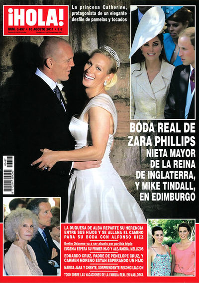 FOTOGALERIA: Portada de la revista '¡Hola!'